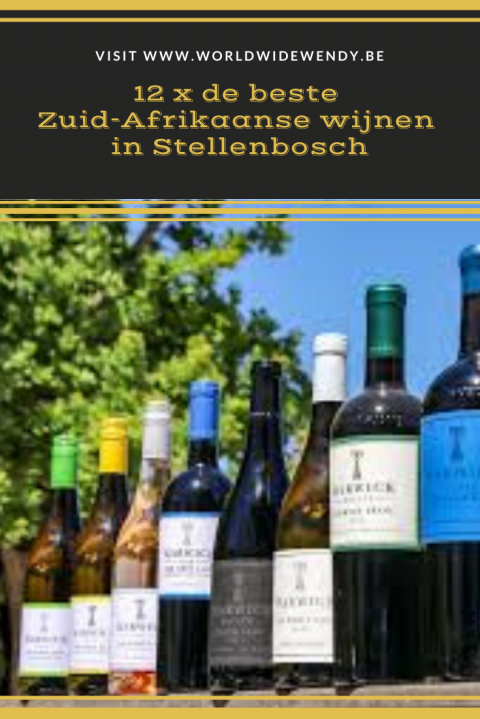 12 X De Beste Zuid Afrikaanse Wijnen In Stellenbosh