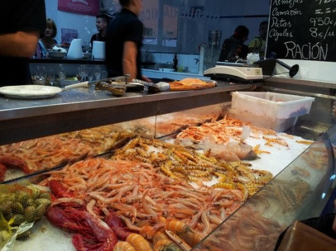 Mercado Antwerpen Vis