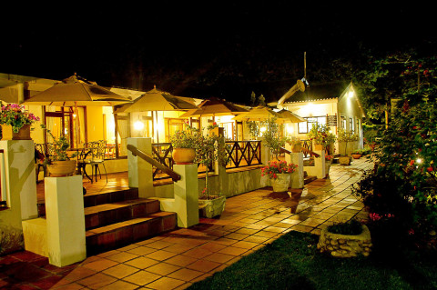 Patio At Night