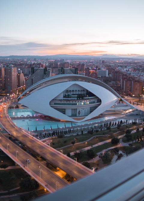 Opera House At Sunset