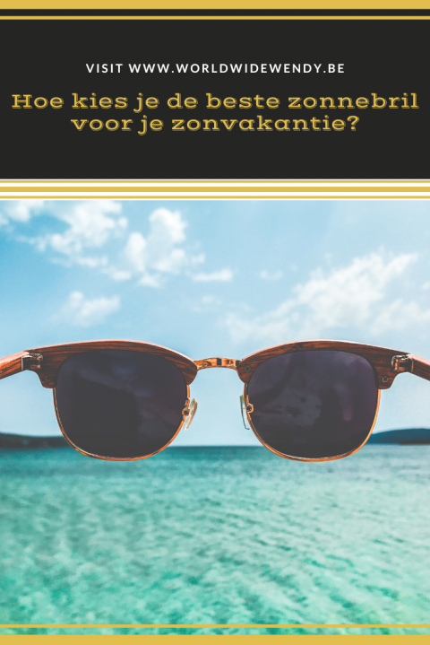 Zonnebril Zonvakantie