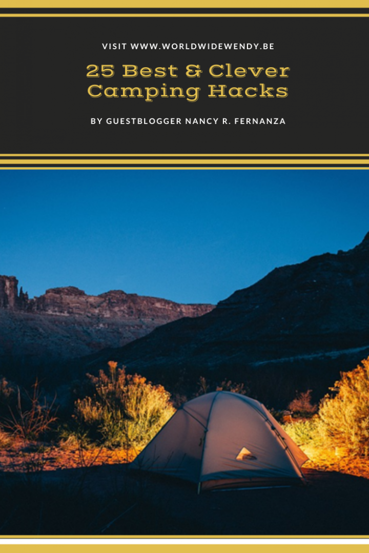 25 Best And Clever Camping Hacks