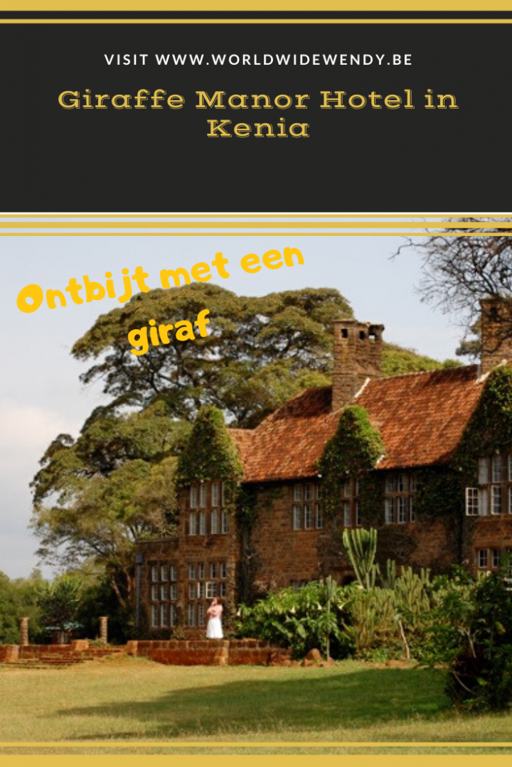 Giraffe Manor Hotel In Kenia