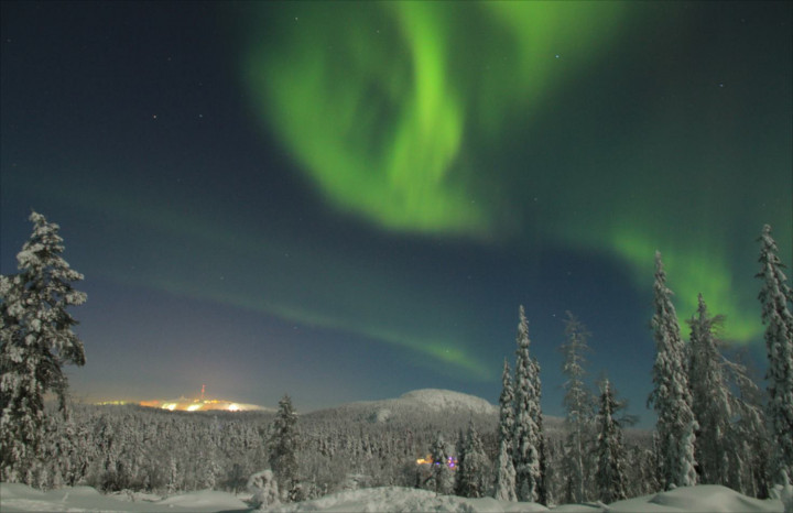Northern Lights In Ruka (1)