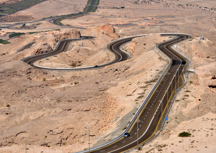 Route Jebel Hafeet