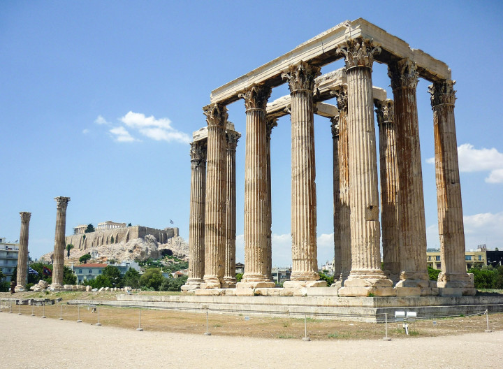 Tempel Van Zeus Athene