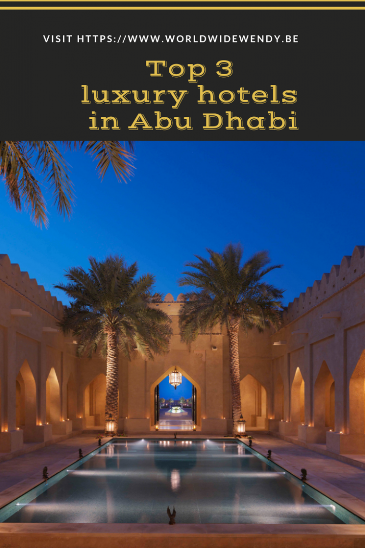 Top 3 Luxury Hotels In Abu Dhabi
