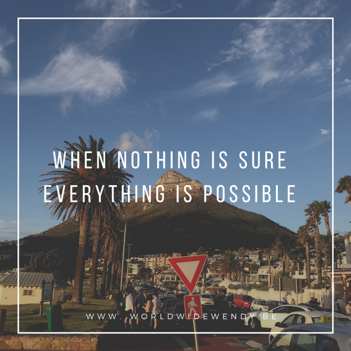 When Nothing Is Sure