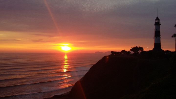 Zonsondergang Malecon